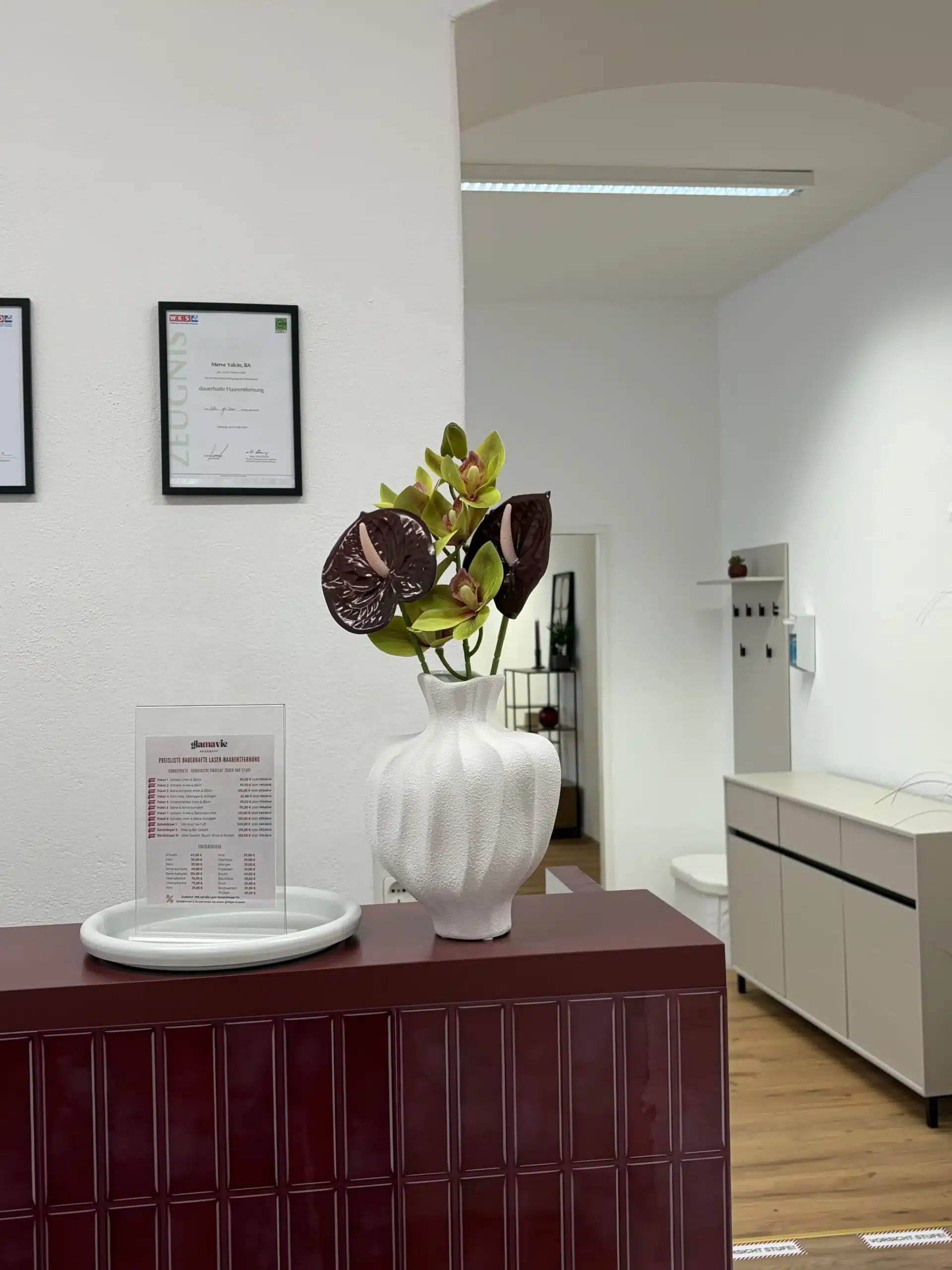 glamavie Studio Empfang in Wels